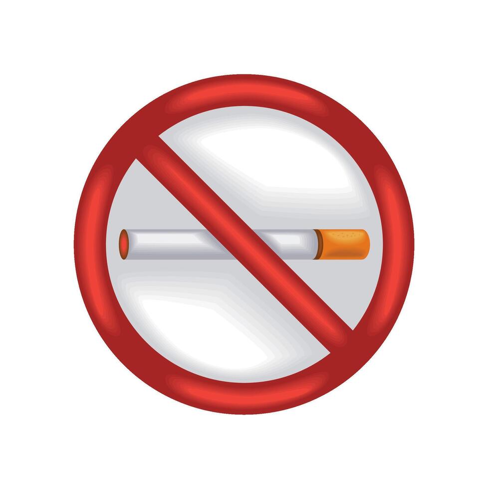 no smoking day symbol isolated design vector