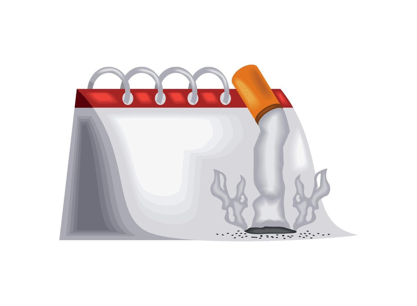 no smoking day reminder isolated design vector