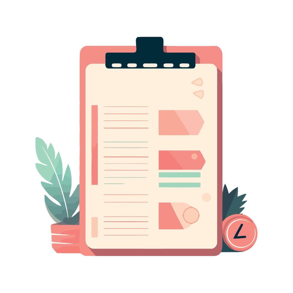 Success plan Research data on business marketing icon isolated vector