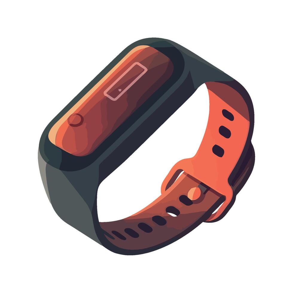modern smart watch icon isolated vector