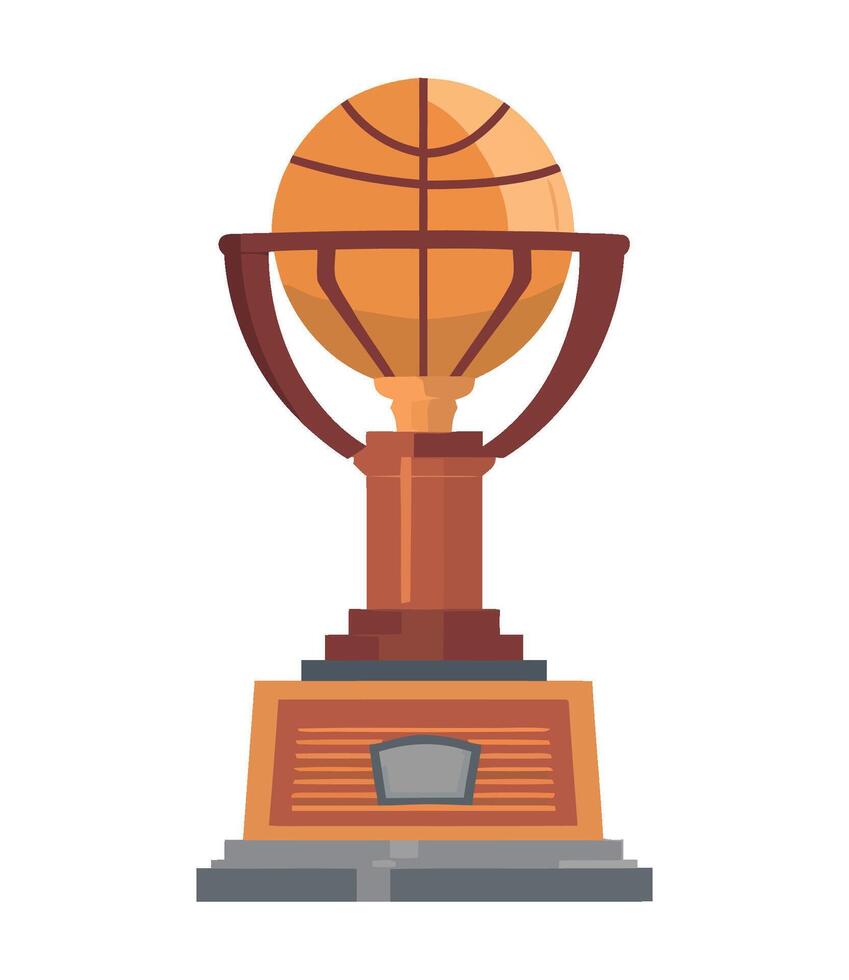 Triumph in competition gold trophy icon isolated vector