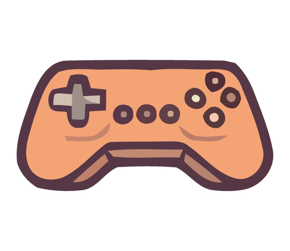 icon of game control icon isolated vector