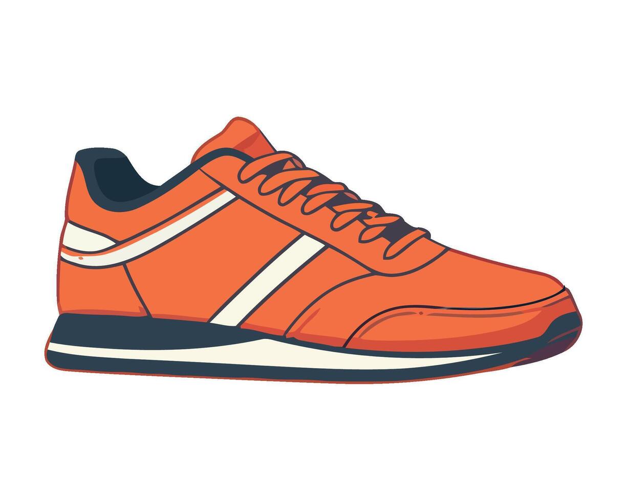 Modern athletic shoe symbolizes healthy lifestyles icon isolated vector