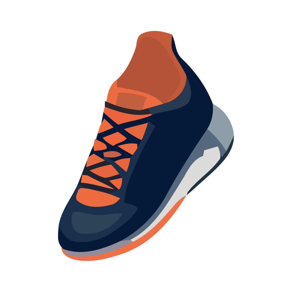 modern sports shoe icon isolated vector