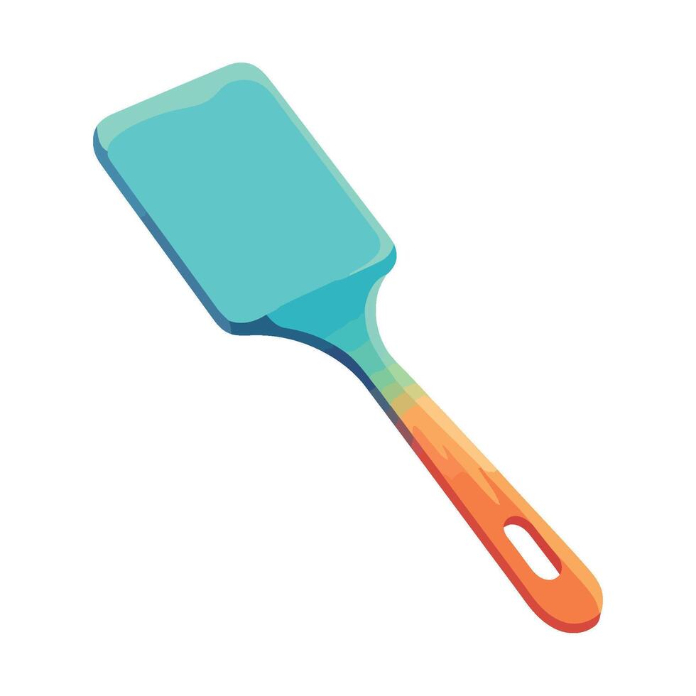 Kitchen utensils spatula icon isolated vector