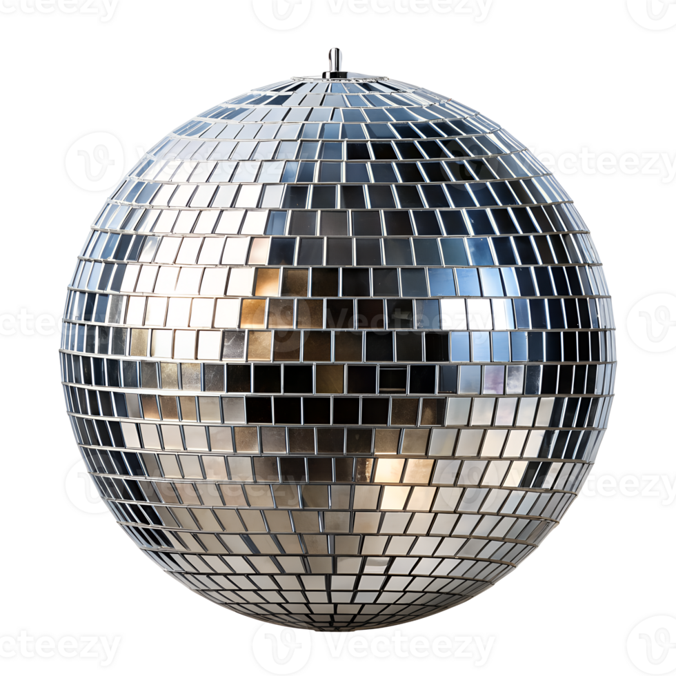 disco ball isolated on background png