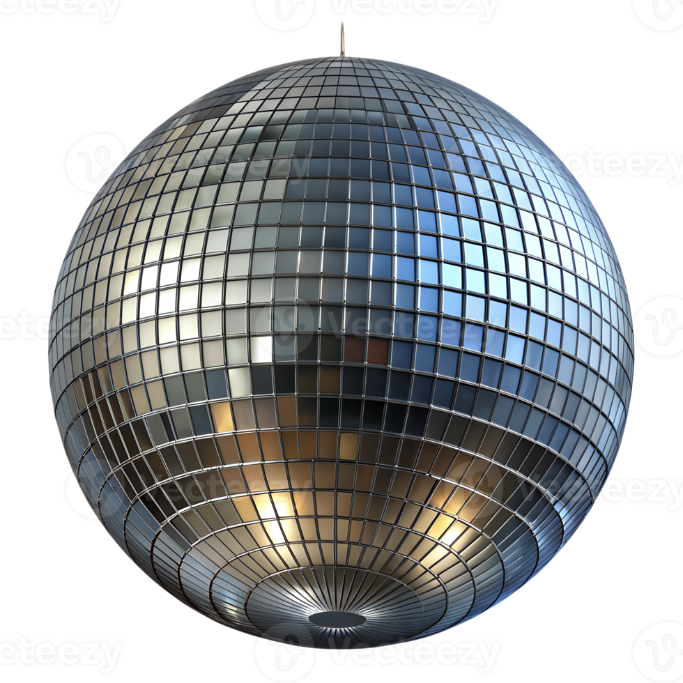 disco ball isolated on background png
