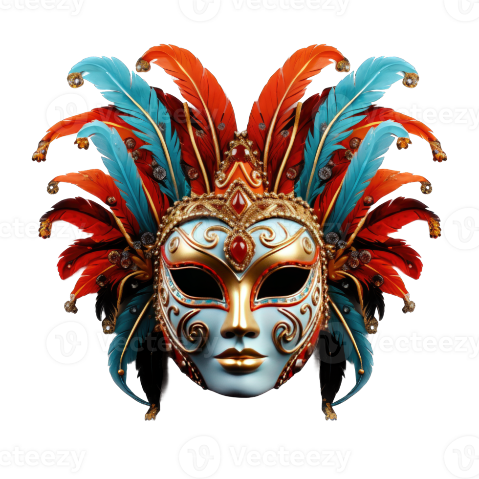Carnival mask on Transparent background png