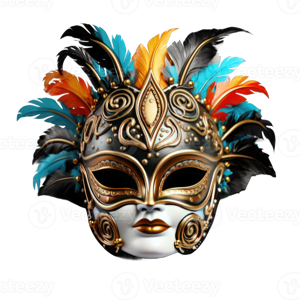 Carnival mask on Transparent background png