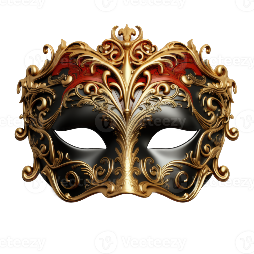 Opera Mask Isolated on Transparent Background png