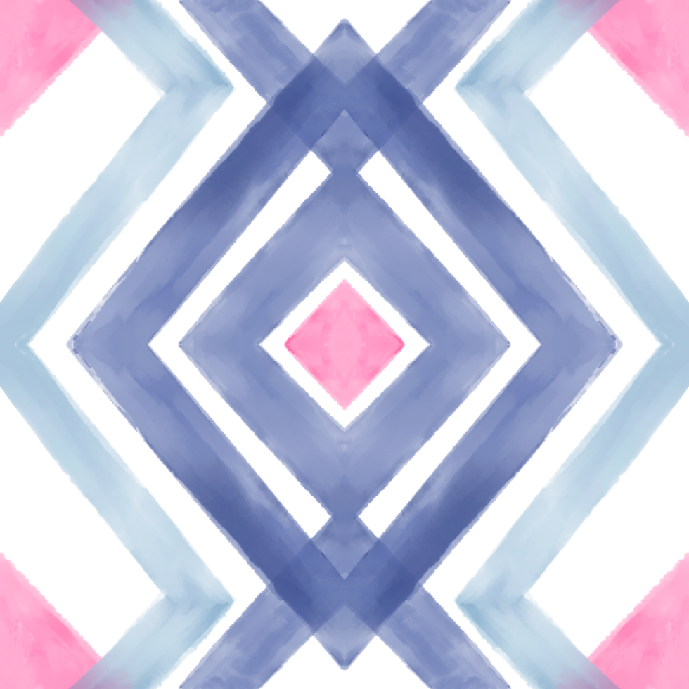 Hand drawn Ikat geometric colorful ornament arrangement Tribal ethnic texture. Seamless pattern in Aztec style. png