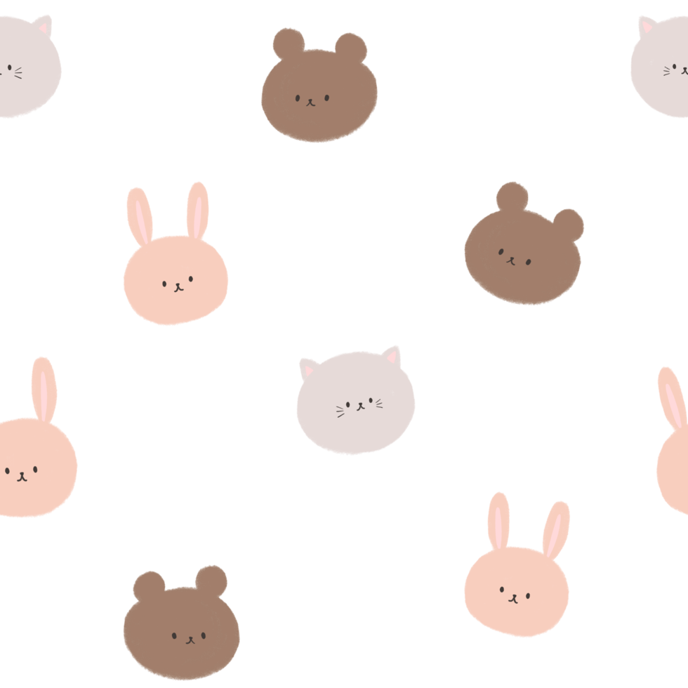 Collection kawaii of hand drawn cute doodles drawing for kid png