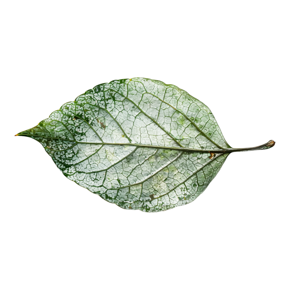 Vibrant Foliage with Detailed Leaf Patterns Captured png
