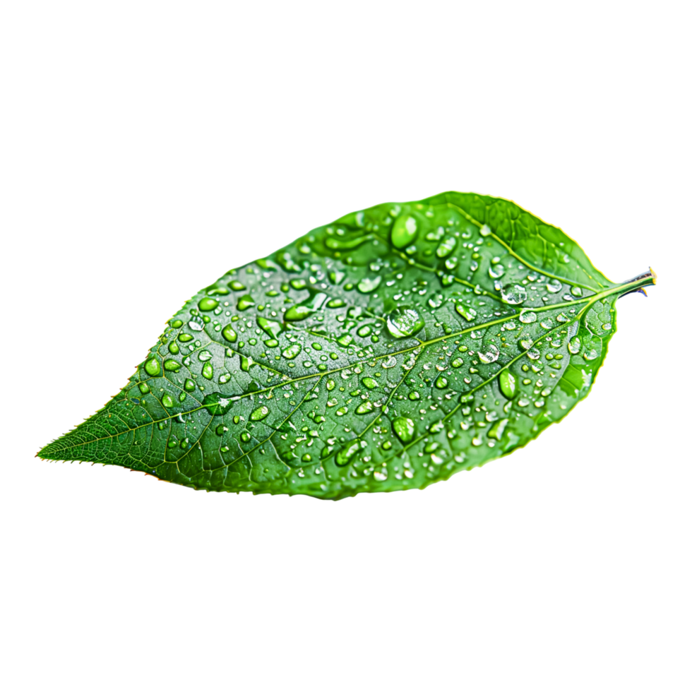 Macro Photograph of Leaves Revealing Intricate Leaf Structure and Surface png