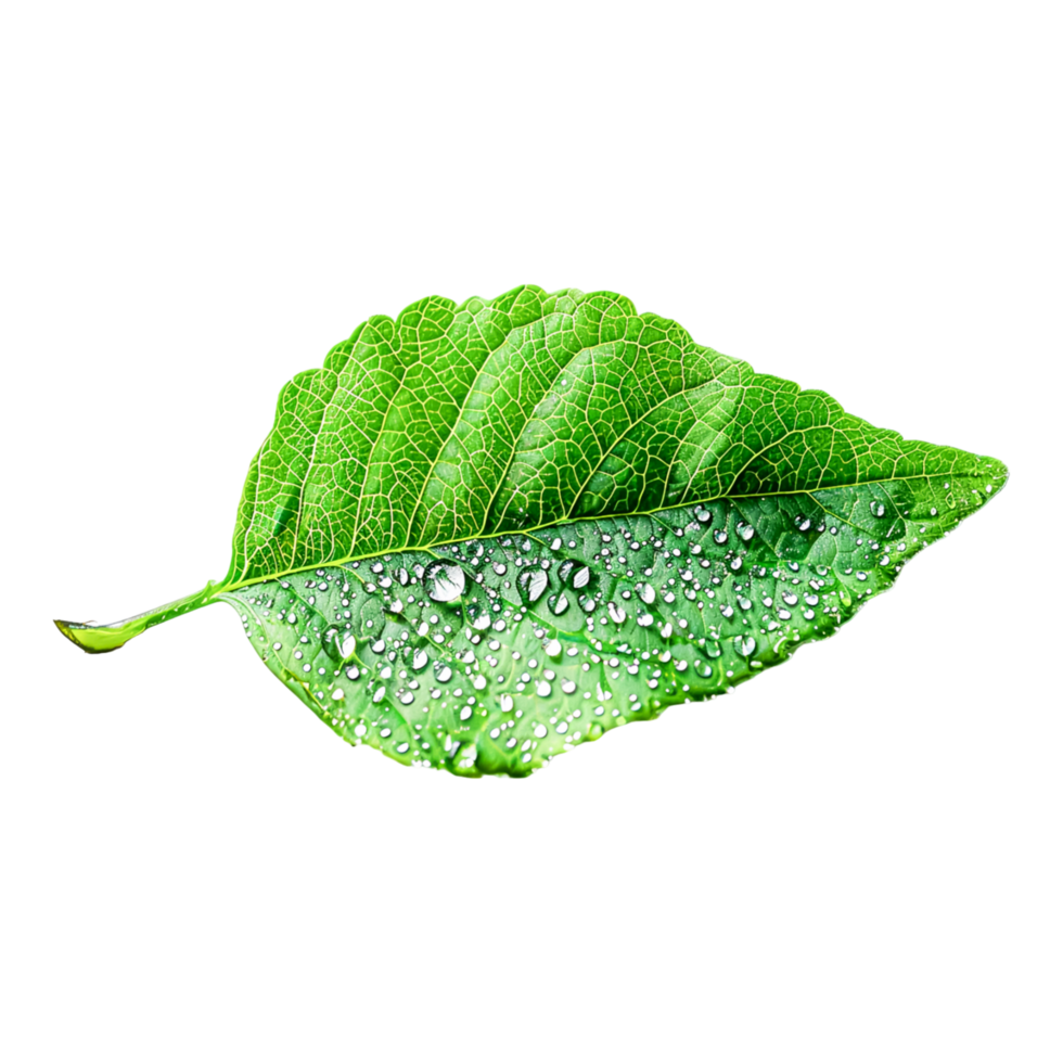 Macro Photograph of Leaves Revealing Intricate Leaf Structure and Surface png