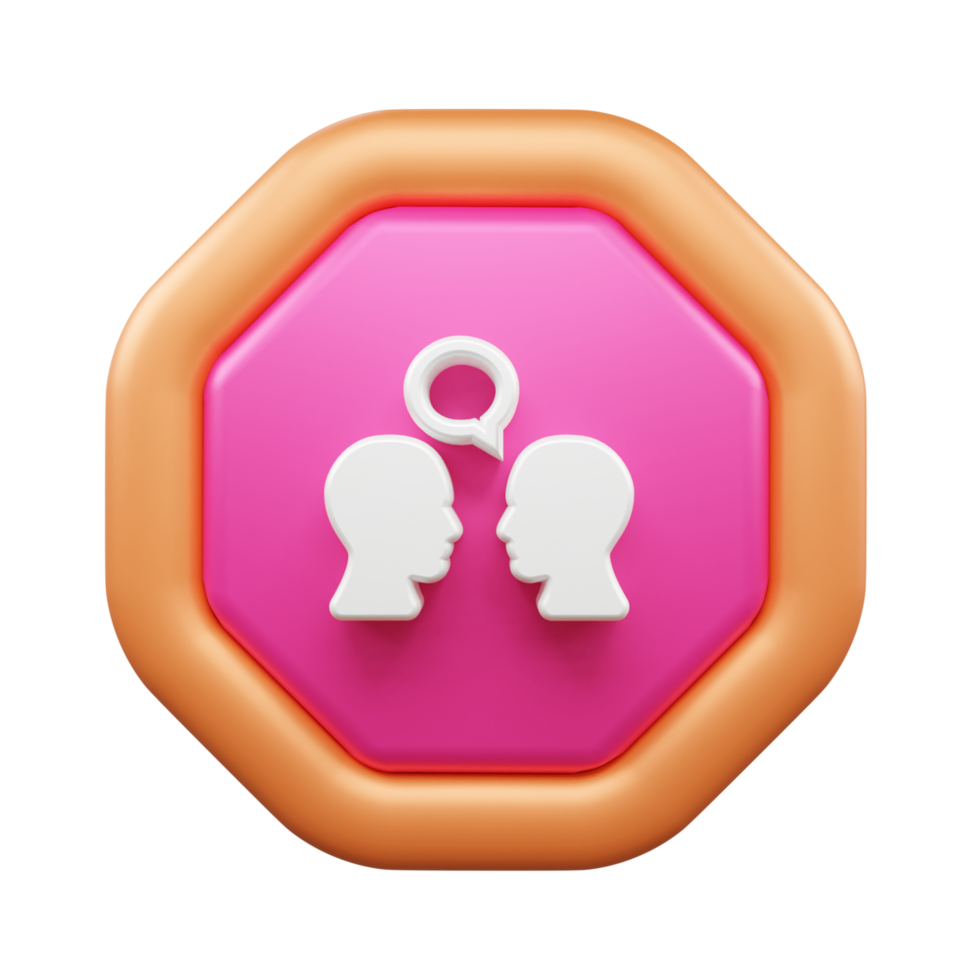 User Interface 3d icon illustration png