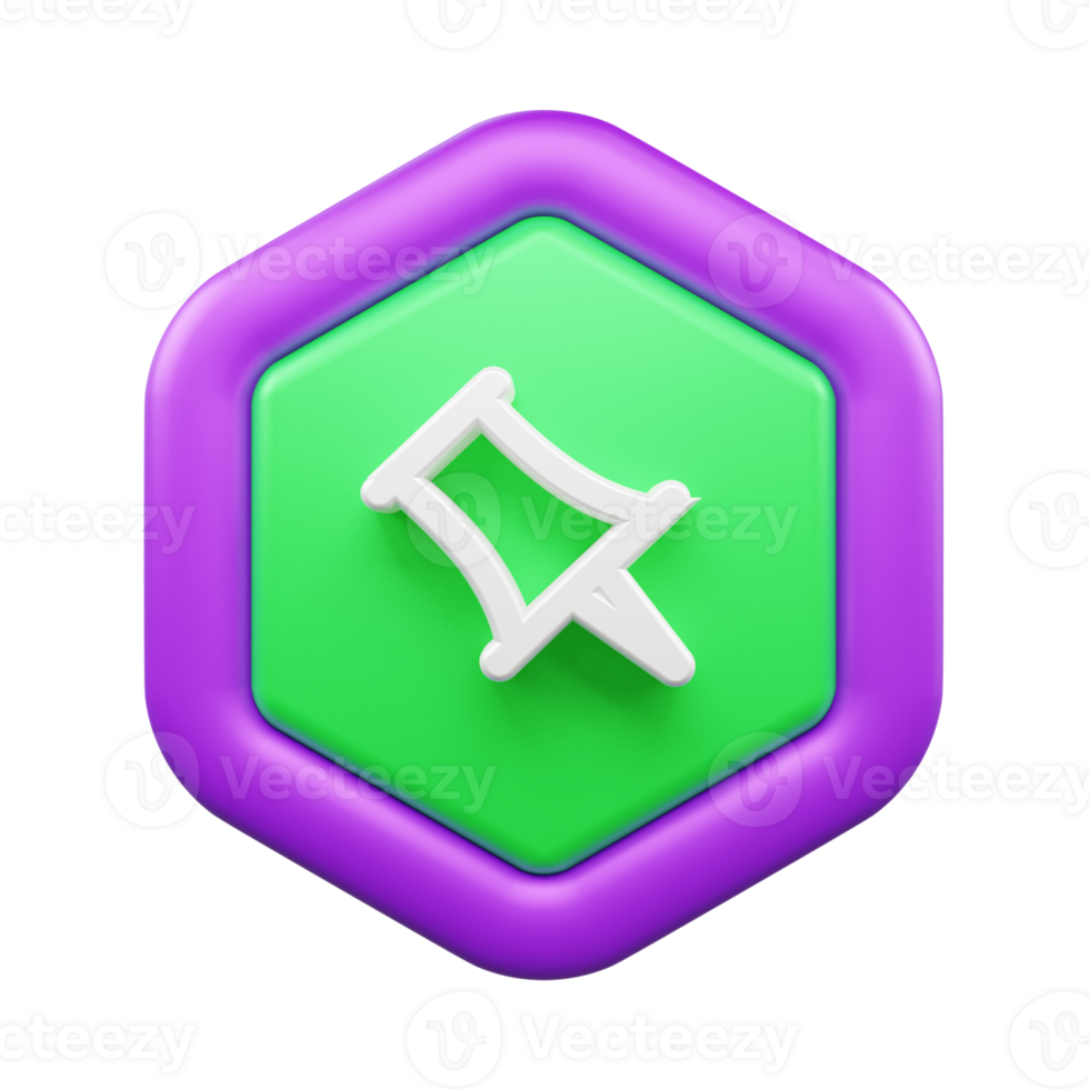 User Interface 3d icon illustration png