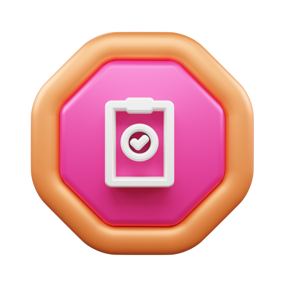User Interface 3d icon illustration png