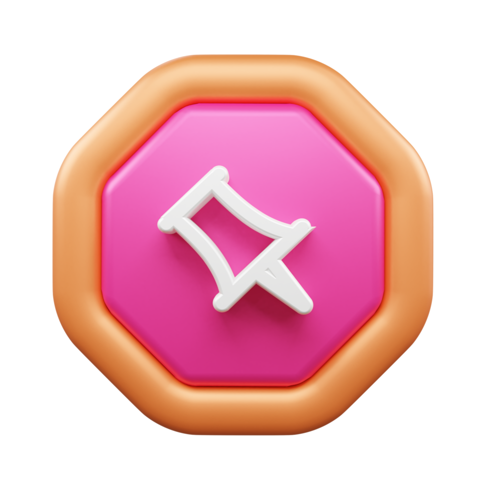 User Interface 3d icon illustration png