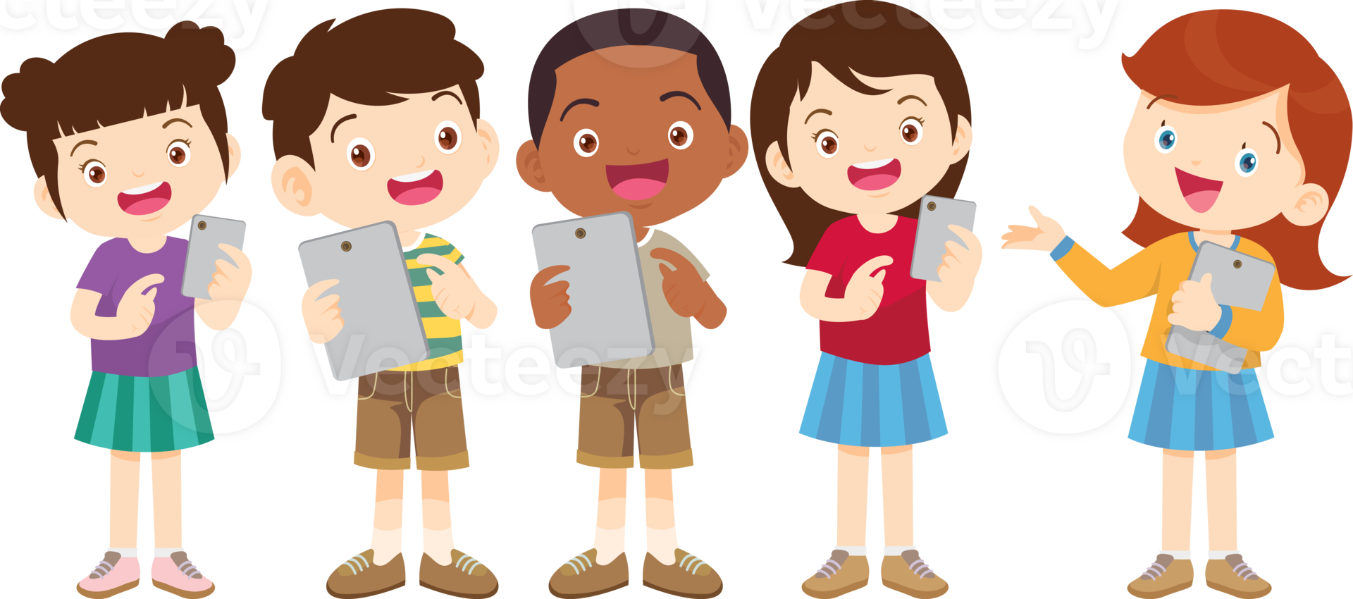 students with computer learning,Online class technology png