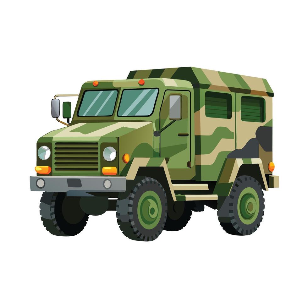 Realistic Truck Illustration vector