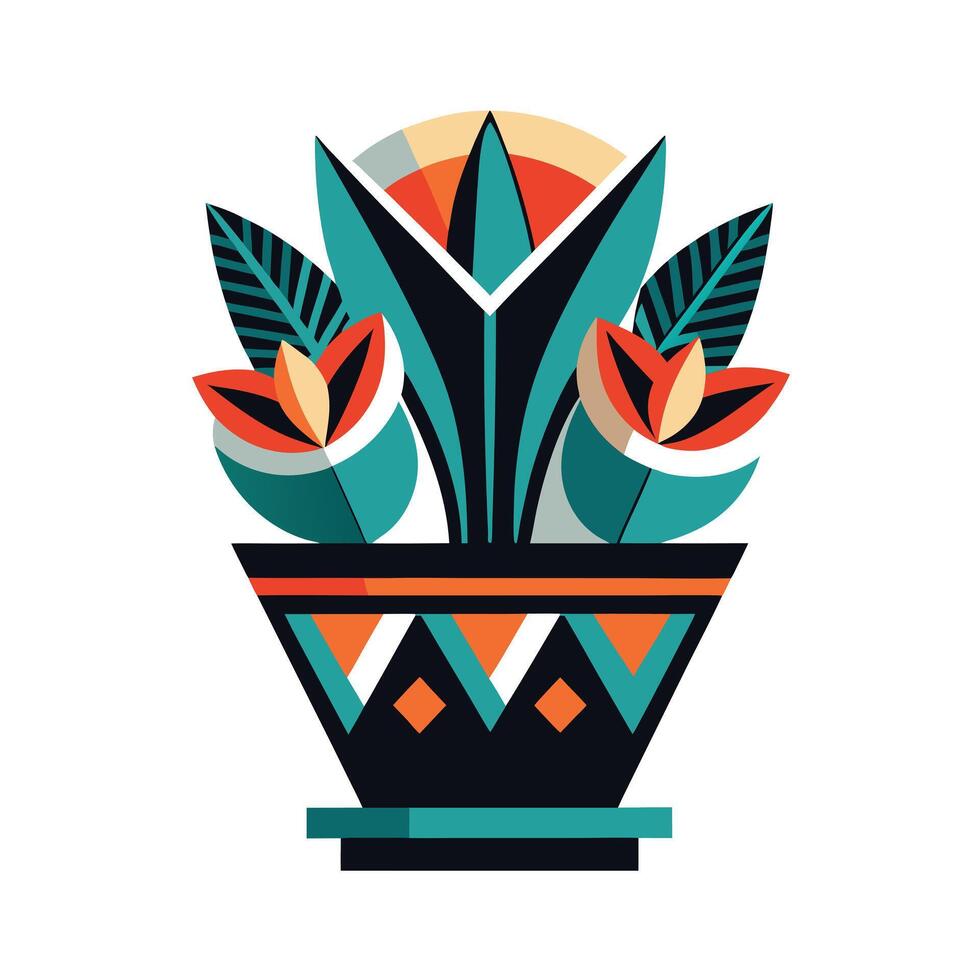 Flowerpot Houseplant Illustration vector