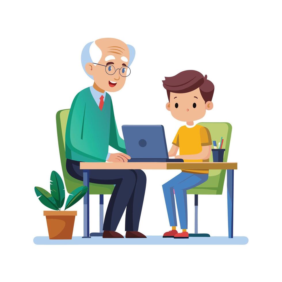 Realistic Office Moments Illustration Concepts vector