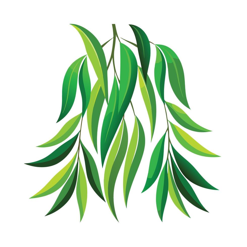 Realistic Beautiful Leaves Illustration vector