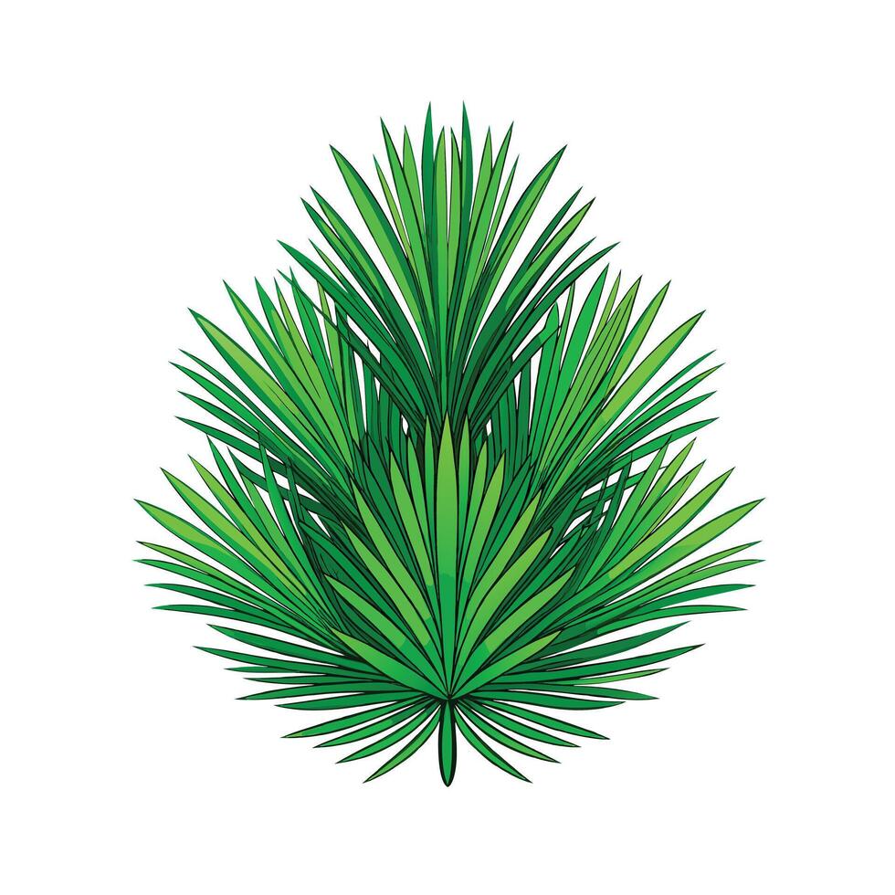 Realistic Beautiful Leaves Illustration vector