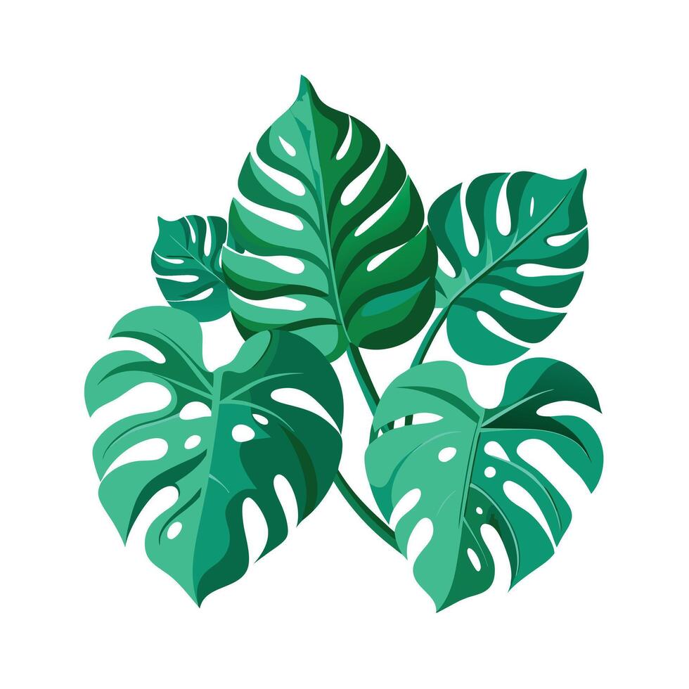 Realistic Beautiful Leaves Illustration vector