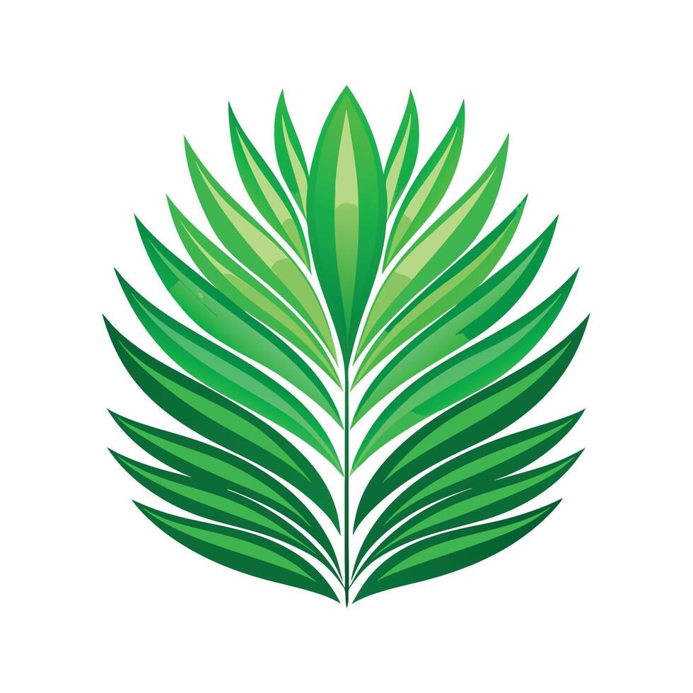 Realistic Beautiful Leaves Illustration vector