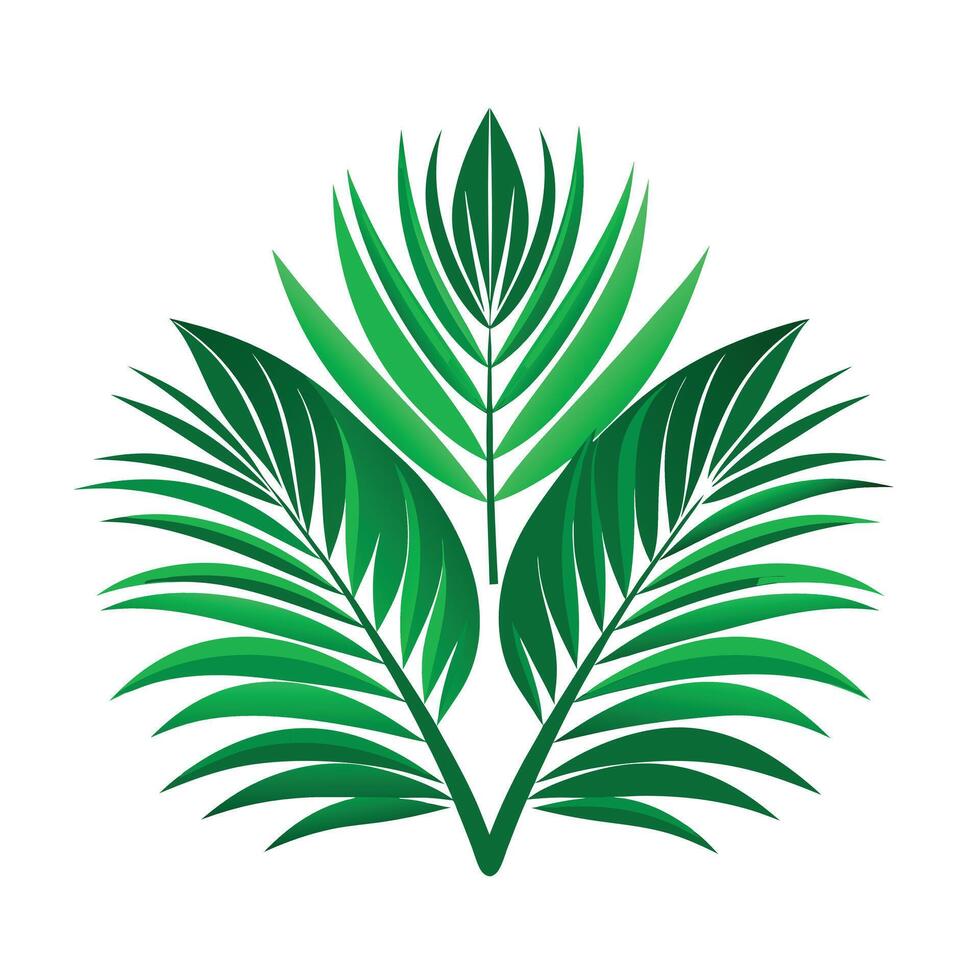 Realistic Beautiful Leaves Illustration vector