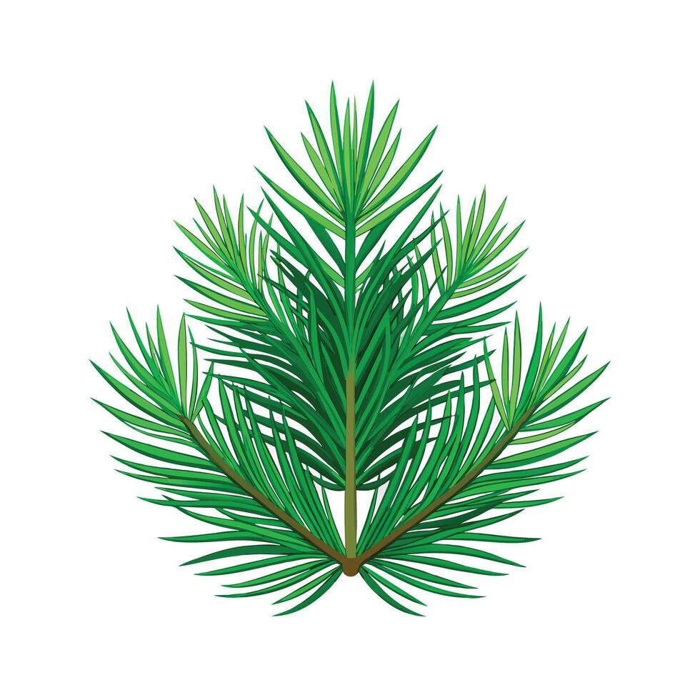 Realistic Beautiful Leaves Illustration vector