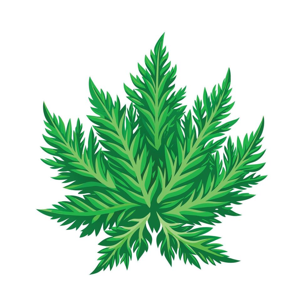 Realistic Beautiful Leaves Illustration vector