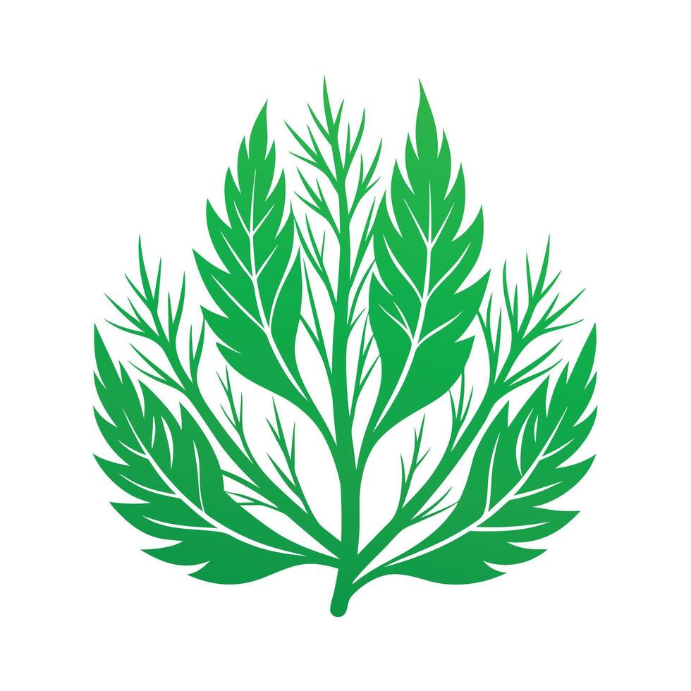 Realistic Beautiful Leaves Illustration vector