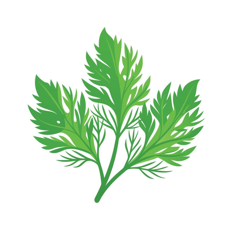 Realistic Beautiful Leaves Illustration vector