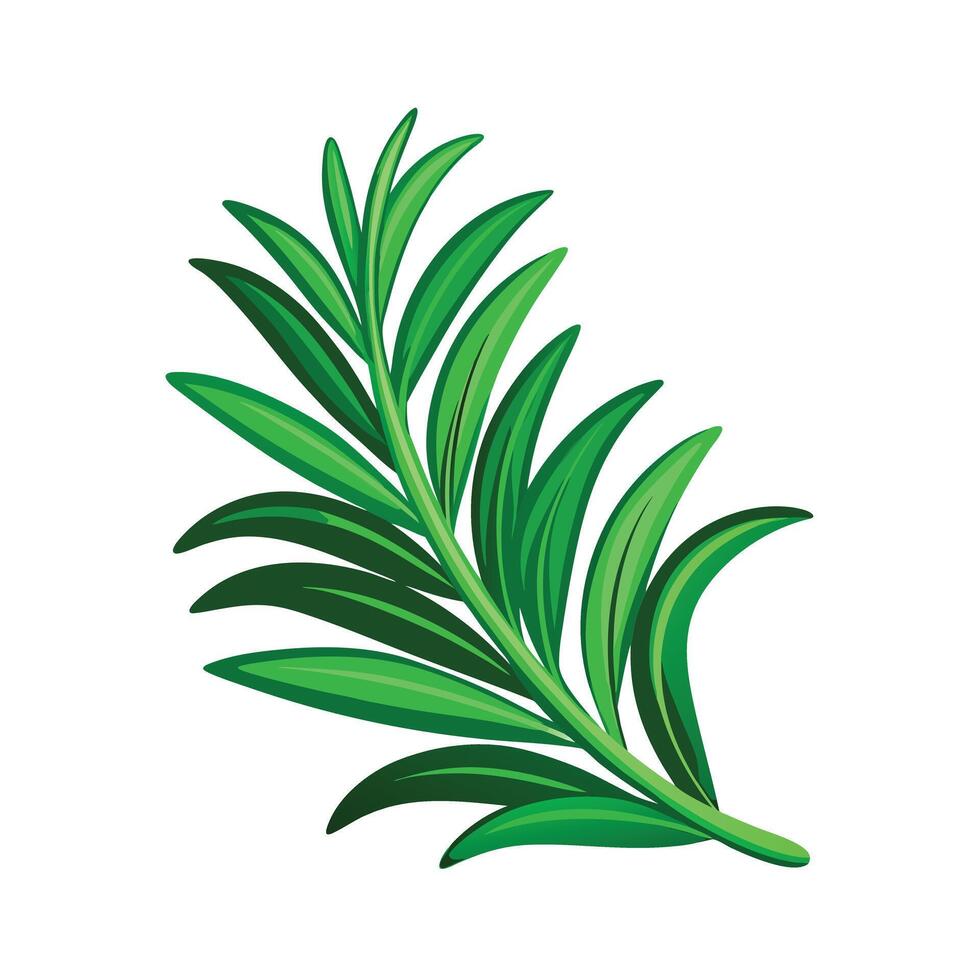 Realistic Beautiful Leaves Illustration vector