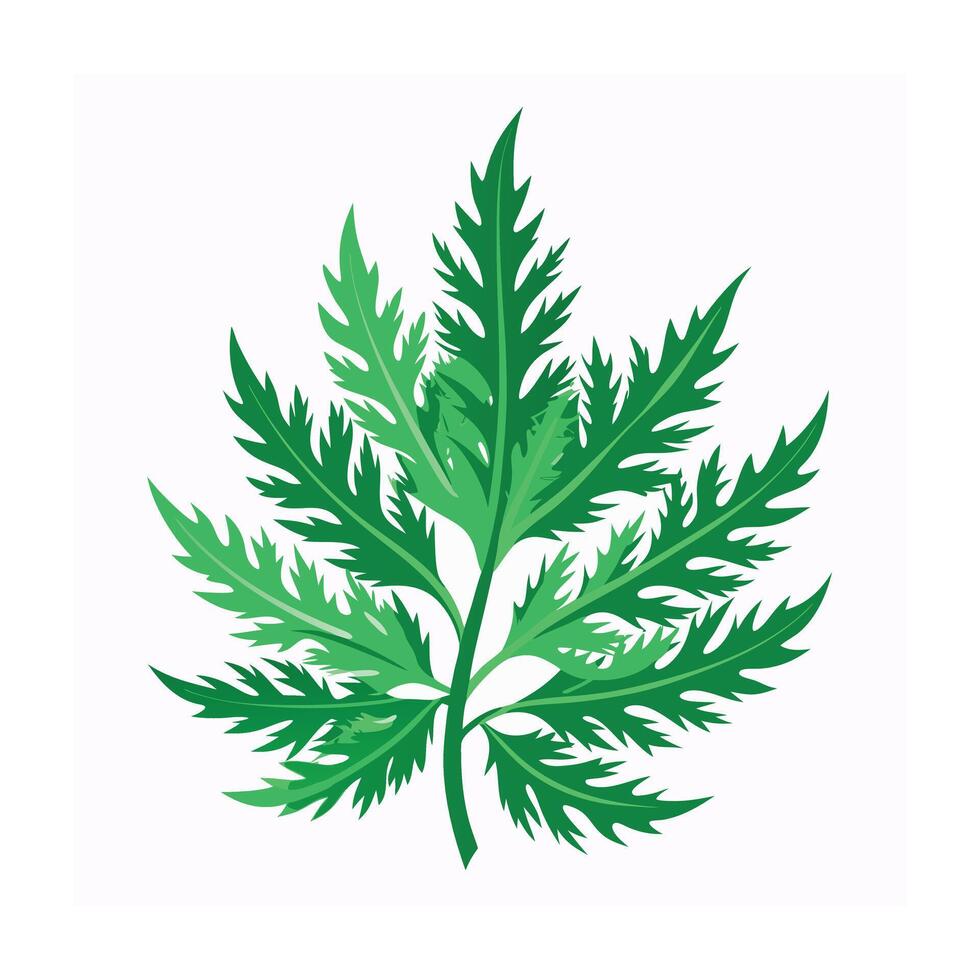 Realistic Beautiful Leaves Illustration vector