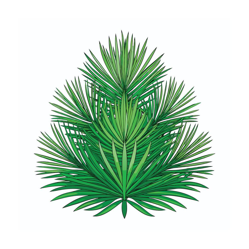 Realistic Beautiful Leaves Illustration vector