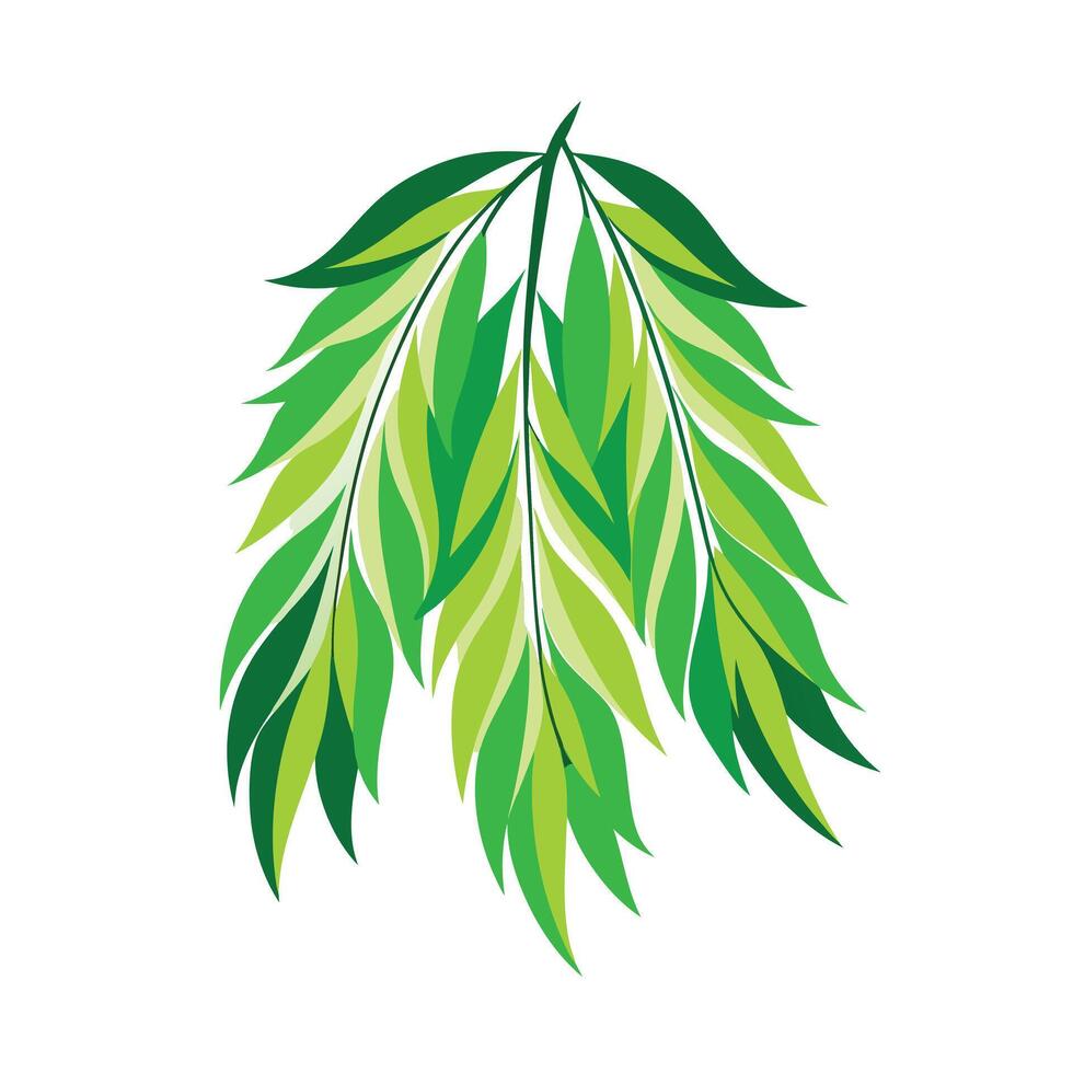 Realistic Beautiful Leaves Illustration vector