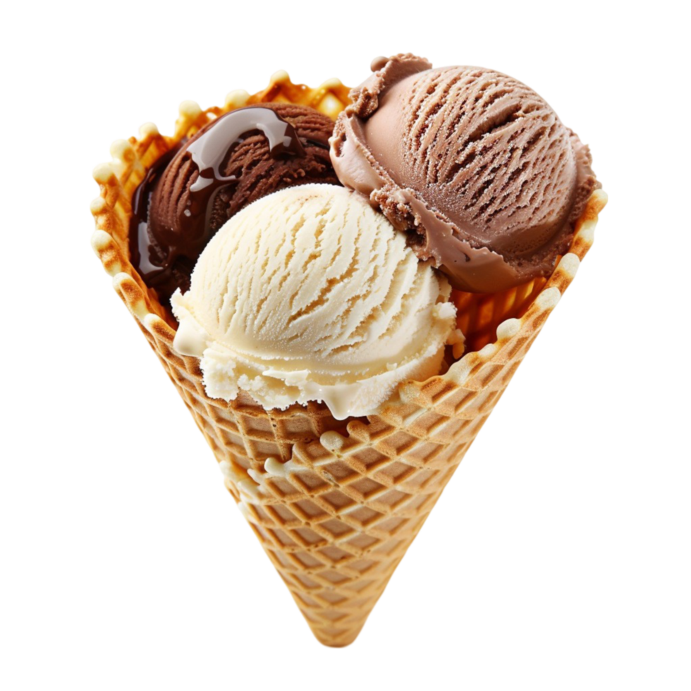 Scoops of Joy Exploring Flavors and Fun with Ice Cream Cones png