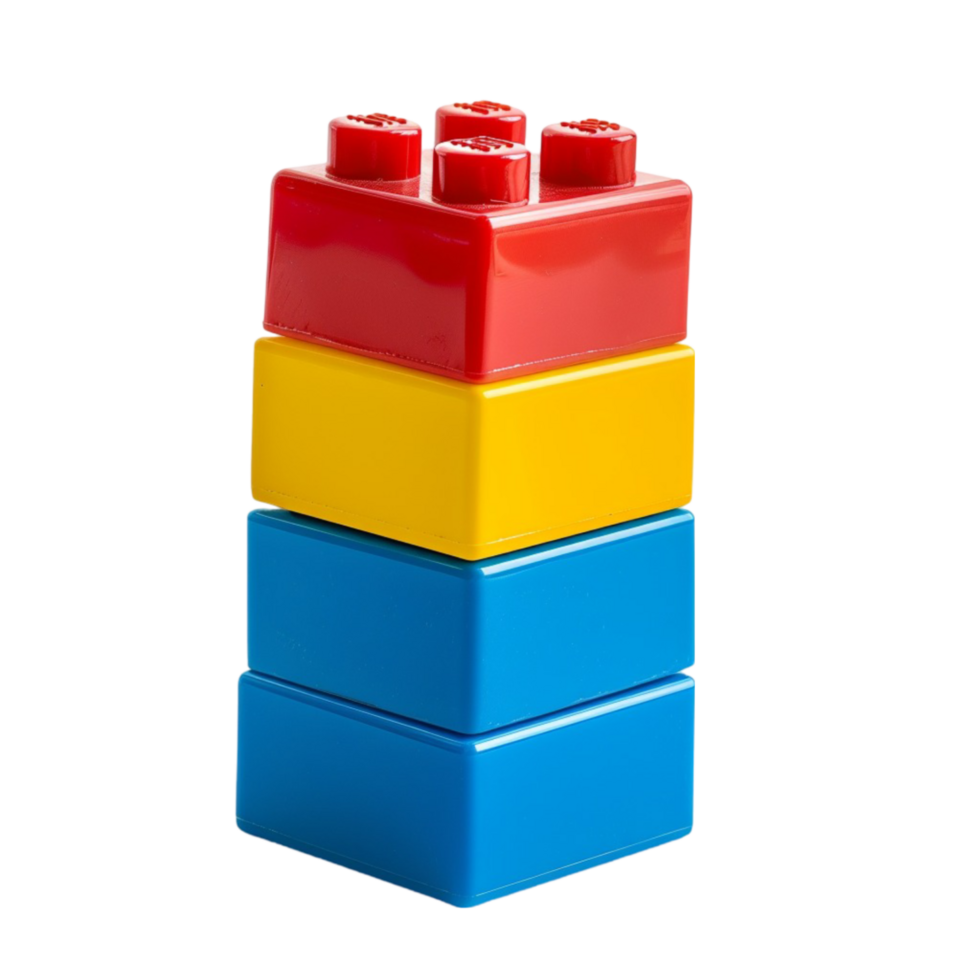 a stack of bricks child toy png