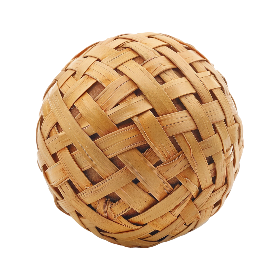 Takraw ball isolated on transparent background png