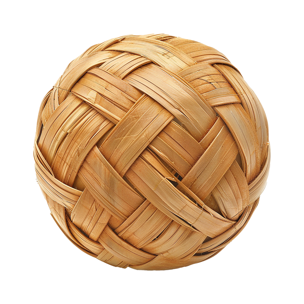 Takraw ball isolated on transparent background png