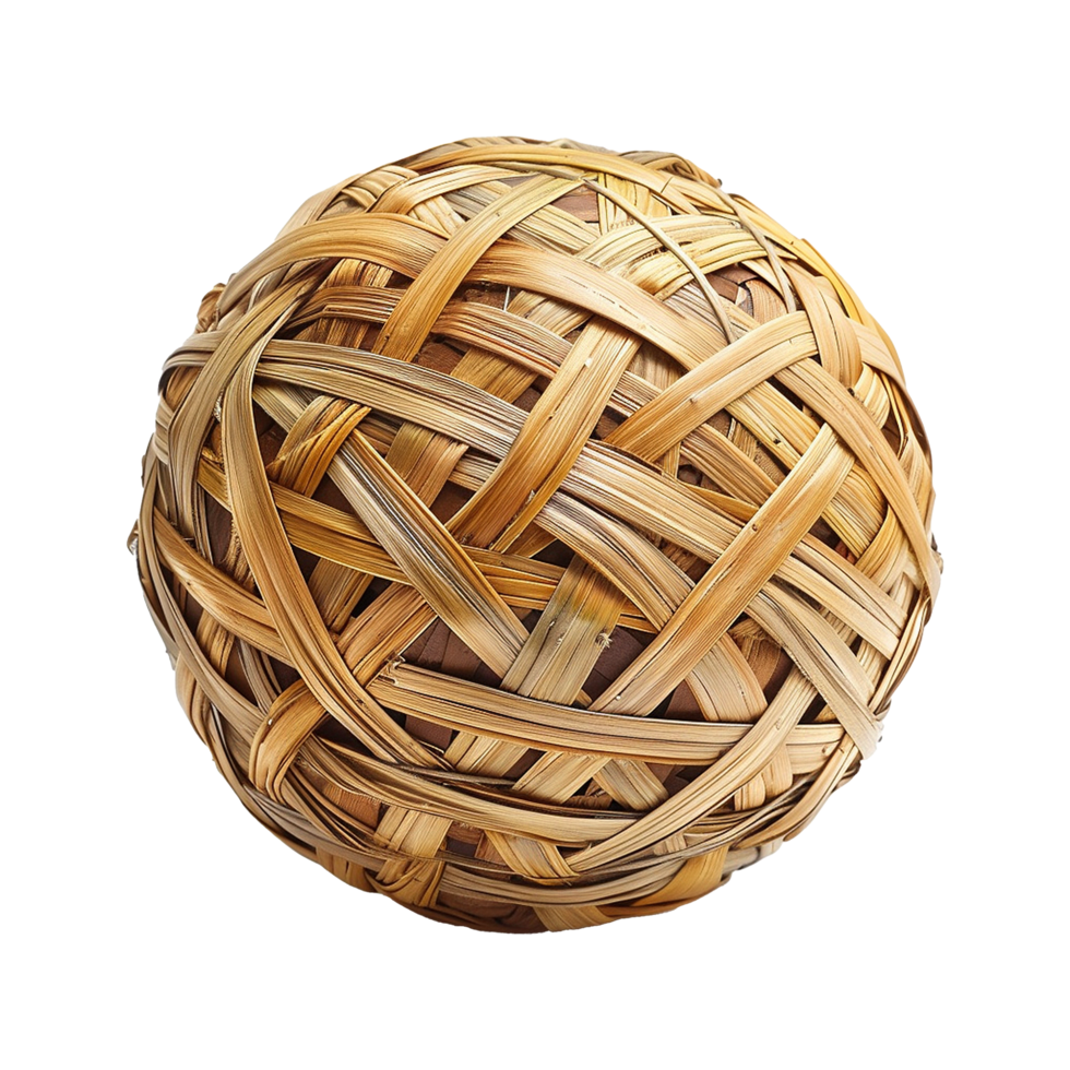 Takraw ball isolated on transparent background png