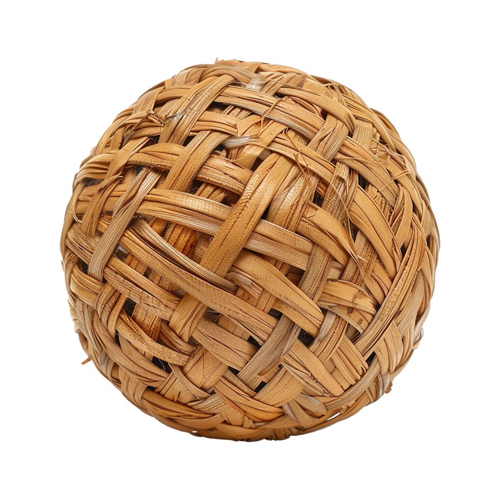 Takraw ball isolated on transparent background png