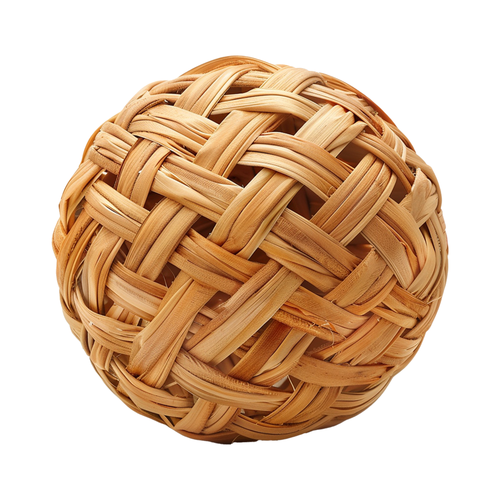 Takraw ball isolated on transparent background png