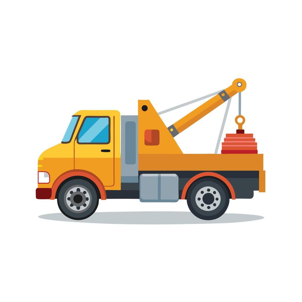 Realistic Truck Illustration vector