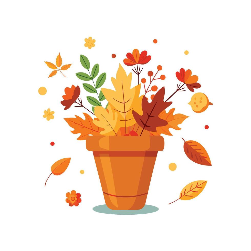 Flowerpot Houseplant Illustration vector