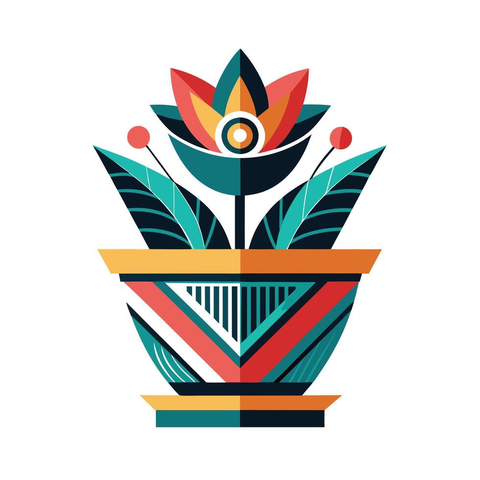 Flowerpot Houseplant Illustration vector